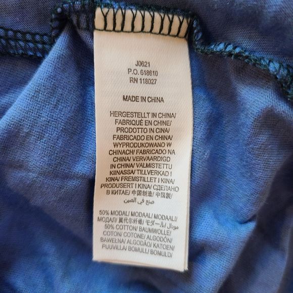 NEW Boden Womens Blue Knit Jersey Dress Midi Belted Button Front US 16 18L - Picture 6 of 9